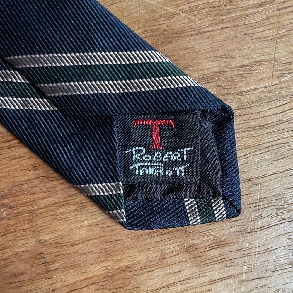 Robert Talbott Striped Silk Men’s Tie